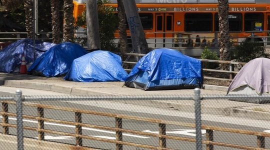 Homelessness in Hollywood