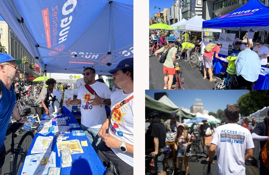 ciclavia booth