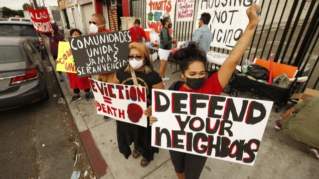 Eviction Protest Picture