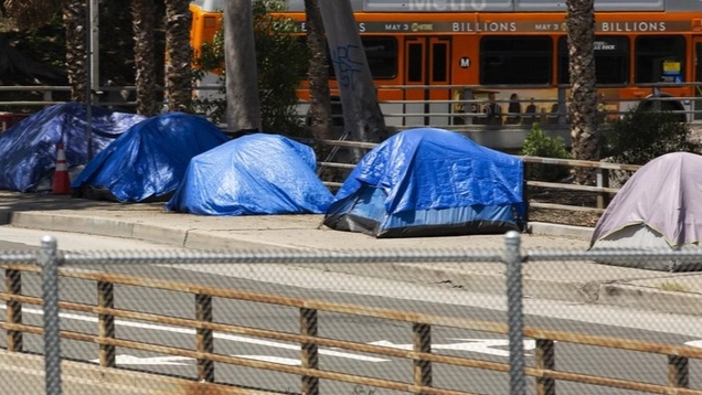 Homelessness in Hollywood